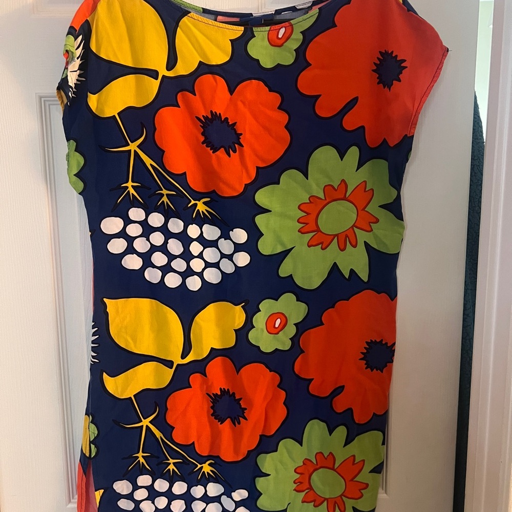 Marimekko Vibrant Floral Dress